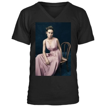 Brie Larson Men's V-Neck T-Shirt