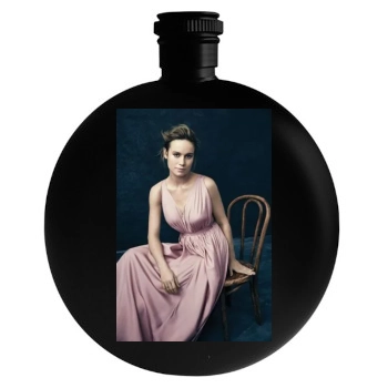 Brie Larson Round Flask