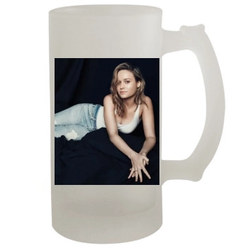 Brie Larson 16oz Frosted Beer Stein