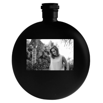 Brie Larson Round Flask