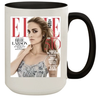 Brie Larson 15oz Colored Inner & Handle Mug