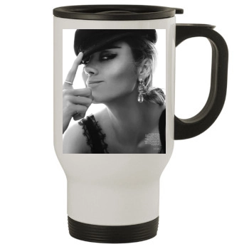 Brie Larson Stainless Steel Travel Mug