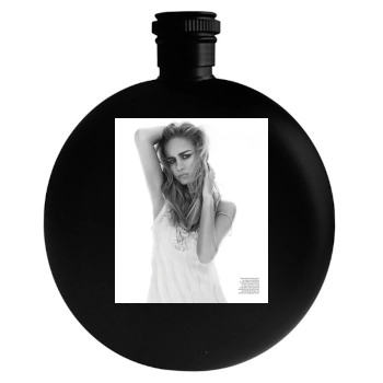 Brie Larson Round Flask