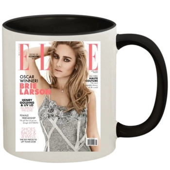 Brie Larson 11oz Colored Inner & Handle Mug