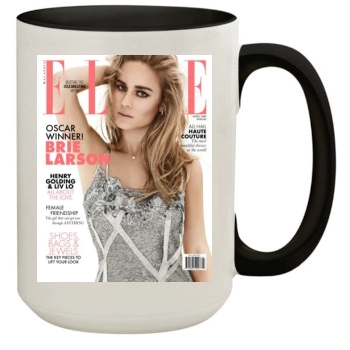 Brie Larson 15oz Colored Inner & Handle Mug