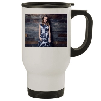 Brie Larson Stainless Steel Travel Mug