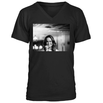 Brie Larson Men's V-Neck T-Shirt