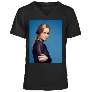 Brie Larson Men's V-Neck T-Shirt