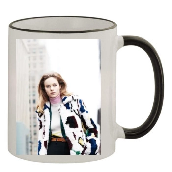 Brie Larson 11oz Colored Rim & Handle Mug