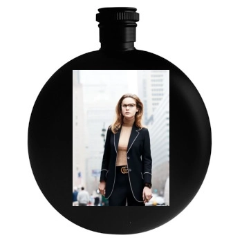 Brie Larson Round Flask