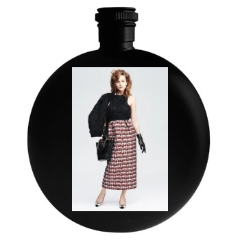 Brie Larson Round Flask