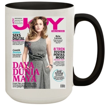 Brie Larson 15oz Colored Inner & Handle Mug