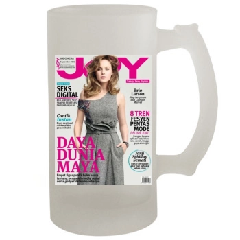 Brie Larson 16oz Frosted Beer Stein