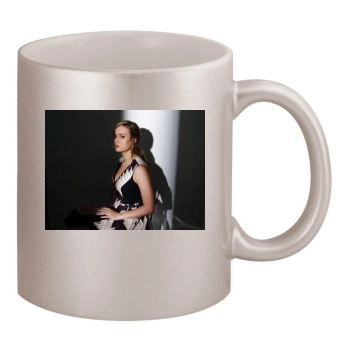 Brie Larson 11oz Metallic Silver Mug