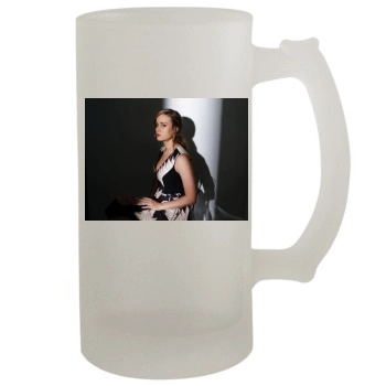 Brie Larson 16oz Frosted Beer Stein