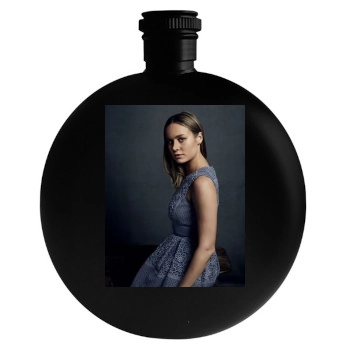 Brie Larson Round Flask