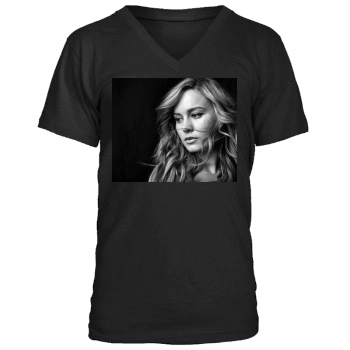 Brie Larson Men's V-Neck T-Shirt