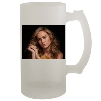 Brie Larson 16oz Frosted Beer Stein