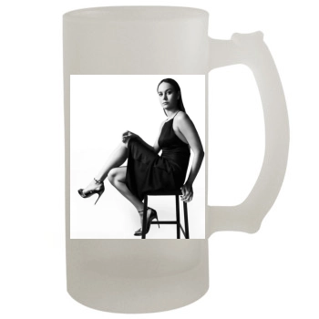 Brie Larson 16oz Frosted Beer Stein