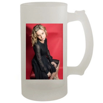 Brie Larson 16oz Frosted Beer Stein