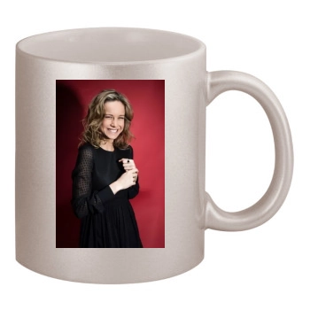 Brie Larson 11oz Metallic Silver Mug