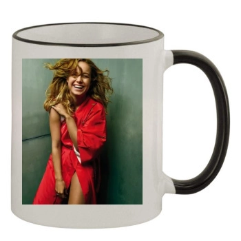 Brie Larson 11oz Colored Rim & Handle Mug