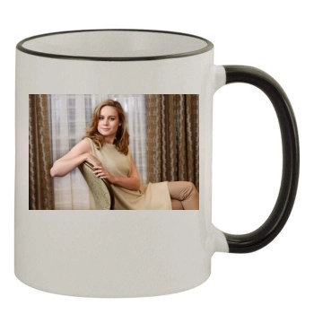 Brie Larson 11oz Colored Rim & Handle Mug