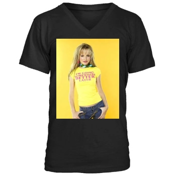 Brie Larson Men's V-Neck T-Shirt