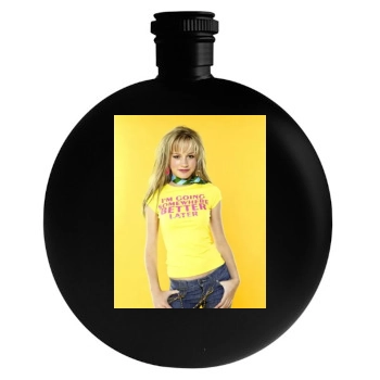 Brie Larson Round Flask