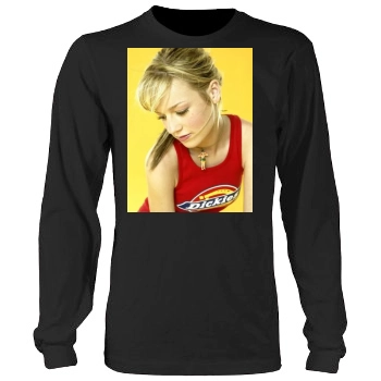 Brie Larson Men's Heavy Long Sleeve TShirt