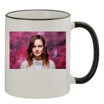 Brie Larson 11oz Colored Rim & Handle Mug