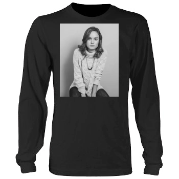 Brie Larson Men's Heavy Long Sleeve TShirt