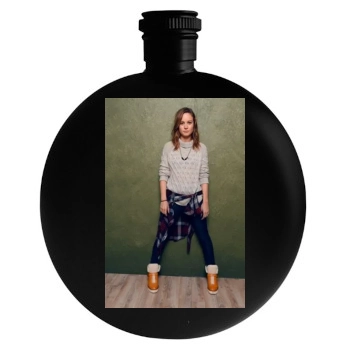 Brie Larson Round Flask