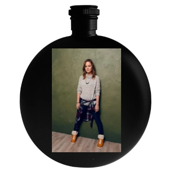 Brie Larson Round Flask