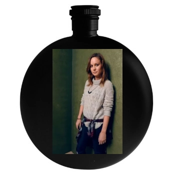 Brie Larson Round Flask