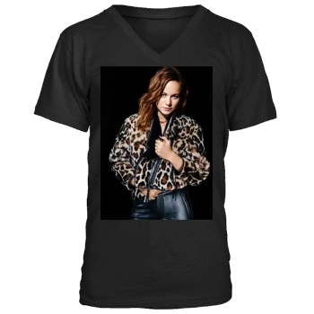 Brie Larson Men's V-Neck T-Shirt