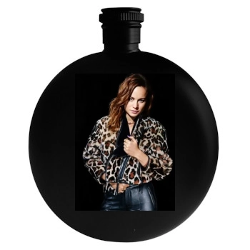 Brie Larson Round Flask