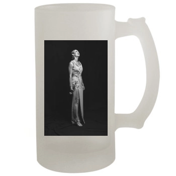 Brie Larson 16oz Frosted Beer Stein