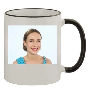 Brie Larson 11oz Colored Rim & Handle Mug