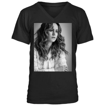 Brie Larson Men's V-Neck T-Shirt