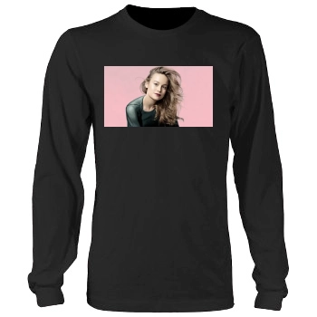 Brie Larson Men's Heavy Long Sleeve TShirt