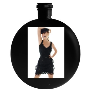 Brie Larson Round Flask