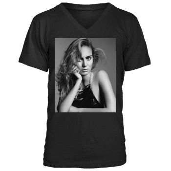 Brie Larson Men's V-Neck T-Shirt