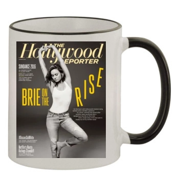 Brie Larson 11oz Colored Rim & Handle Mug