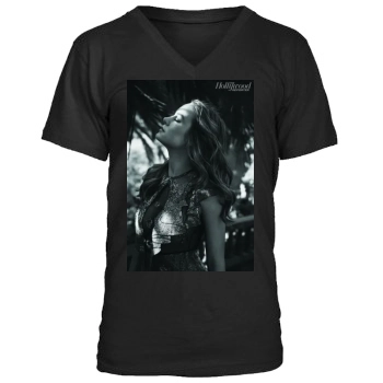 Brie Larson Men's V-Neck T-Shirt