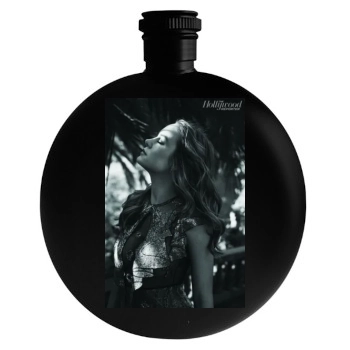 Brie Larson Round Flask