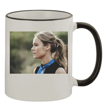 Brie Larson 11oz Colored Rim & Handle Mug