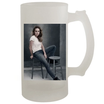 Brie Larson 16oz Frosted Beer Stein