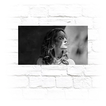 Brie Larson Metal Wall Art