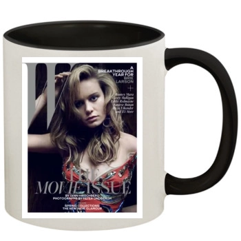 Brie Larson 11oz Colored Inner & Handle Mug